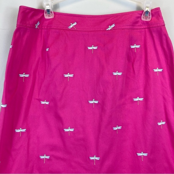 Pendleton Dragonfly Embroidered Skirt Size 10 - Picture 11 of 11